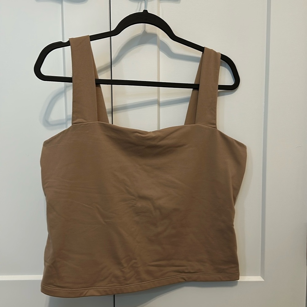 Abercrombie square neck seamless tank top | Size XL
